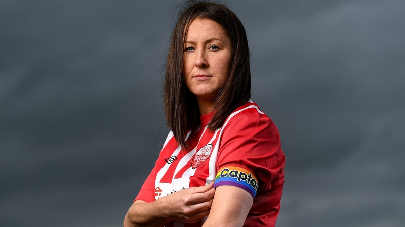 Marie Curtin has put her coaching career on hold to lead Treaty United into this season's Women's National League