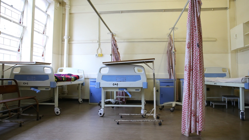 One of the wards in Sally Mugabe hospital in Harare, Zimbabwe, where doctors told of baby tragedy (file pic)