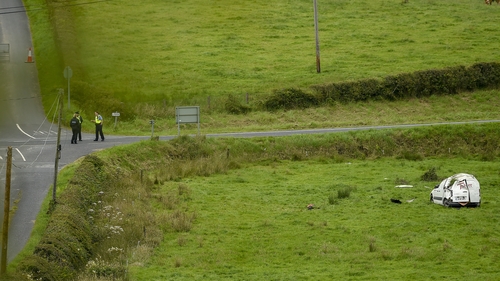 The single-vehicle crash happened on the R181, between Castleblayney and Lough Egish (Pic: Philip Fitzpatrick)