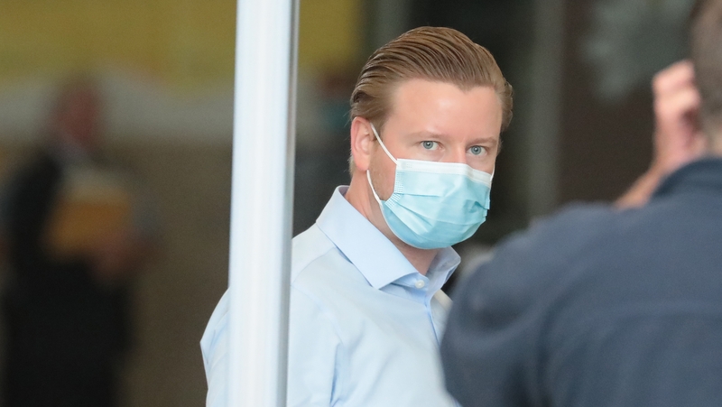 Cianán Doyle denied the charge of a breach of the peace