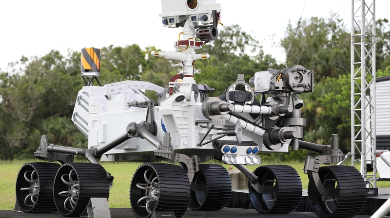 The $2.4bn mission from Florida's Cape Canaveral is the US space agency's ninth trek to the Martian surface