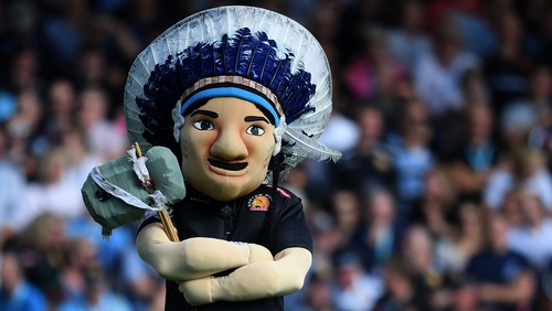 Big Chief, the Exeter Chiefs mascot