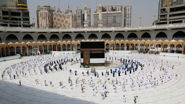 Just 10,000 pilgrims will be allowed in to Islam's holiest site