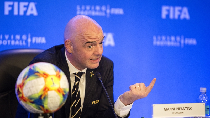 Gianni Infantino has been head of FIFA since succeeding the now disgraced former president Sepp Blatter in 2016