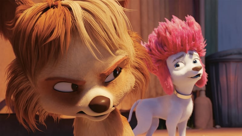 Pink-cropped Freddy is stalled at a half-way stage as he dreams of becoming a genuine, fully-grown wolf