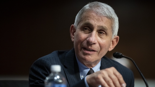 US President Joe Biden extended his "deepest thanks" to Dr Fauci in a White House statement (file photo)