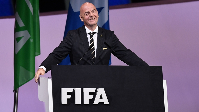 FIFA President Gianni Infantino