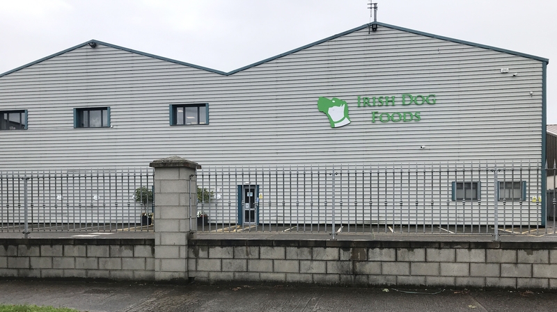 The Irish Dog Foods plant in Naas, Co Kildare remains closed (Rolling News)