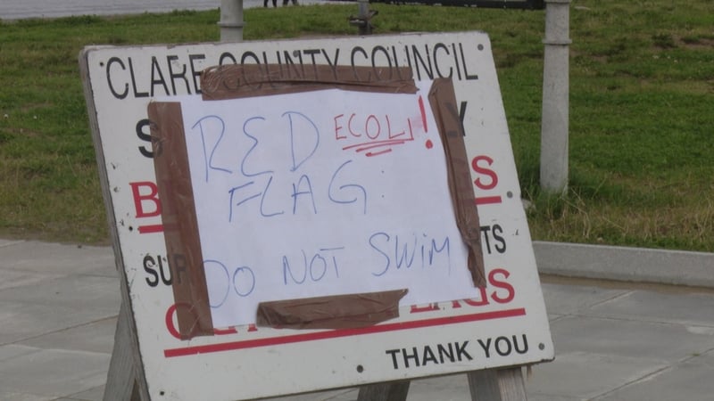 The 'do not swim' advisory and ban on bathing is as a result of elevated bacterial levels in the bathing waters at these locations