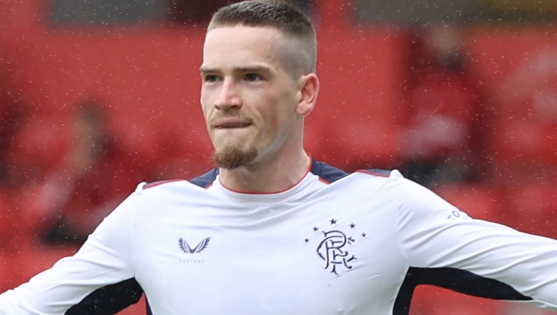 Ryan Kent celebrates his first-half strike