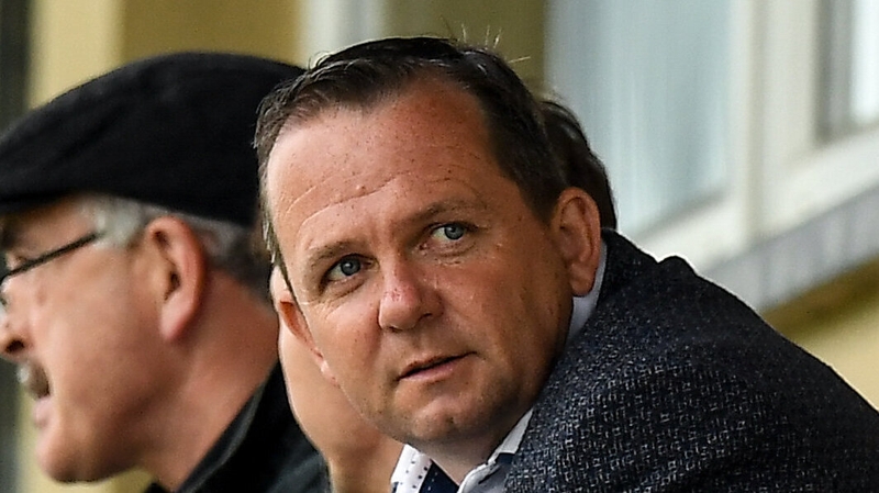 Davy Fitzgerald watches Ferns St Aidan's and Faythe Harriers' match on 18 July