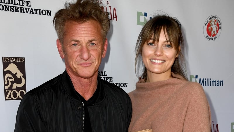 Sean Penn and Leila George