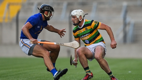 Patrick Horgan of Glen Rovers in action against Glen O'Connor of St. Finbarrs