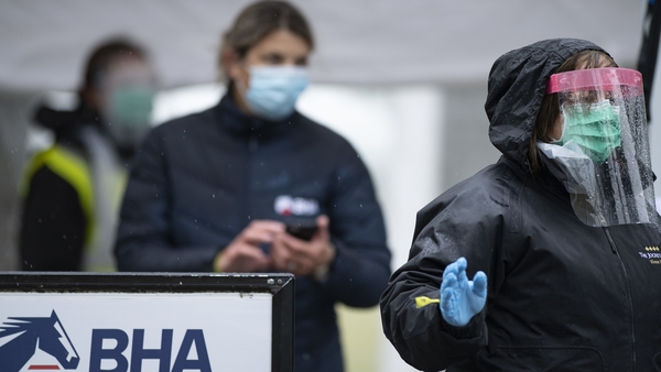 BHA medical officials have been present at UK racecourses since 1 June