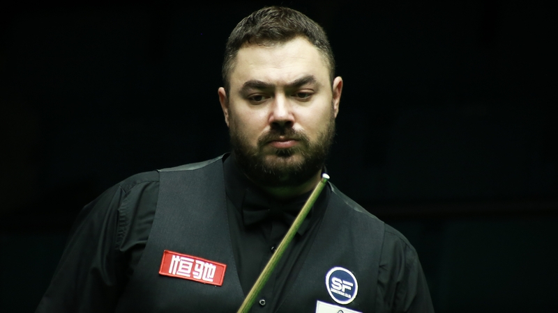 Maflin directed the gesture towards the table after his bid for a maximum break ended when he ran out of position on the penultimate red