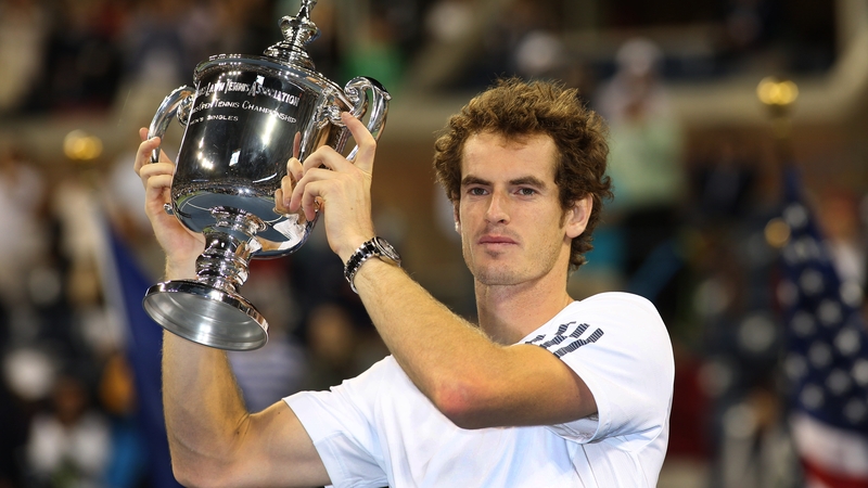 Andy Murray won the first of his three Grand Slams at the US Open in 2012