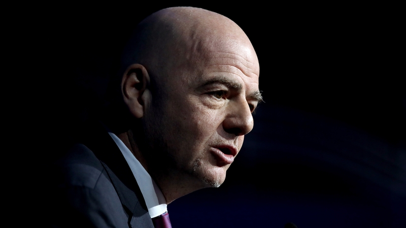 FIFA president Gianni Infantino