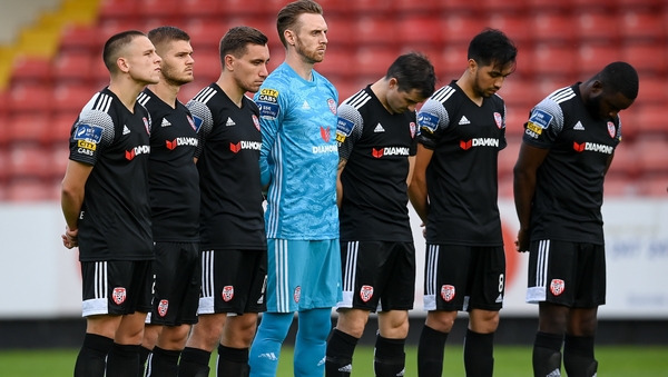 Derry City players remember the great John Hume ahead of the game at Richmond Park