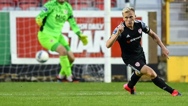 Conor McCormack's goal sealed the victory for Derry at Richmond Park