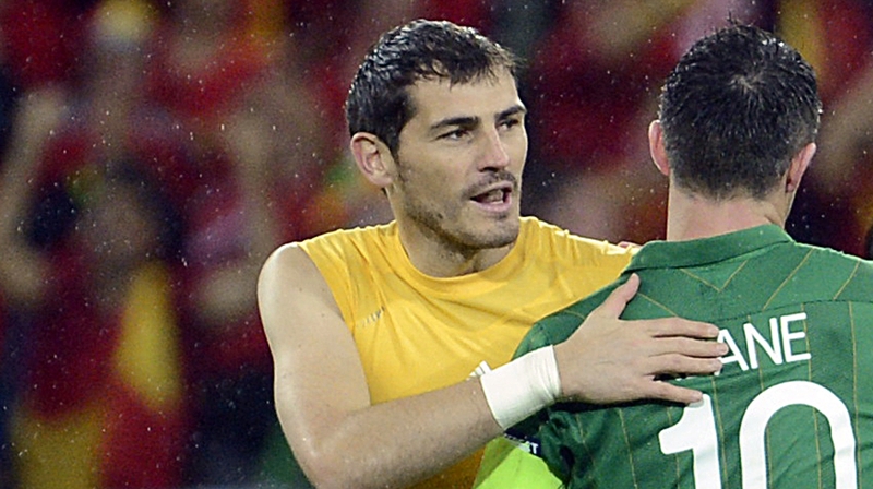 Casillas won 167 caps for Spain