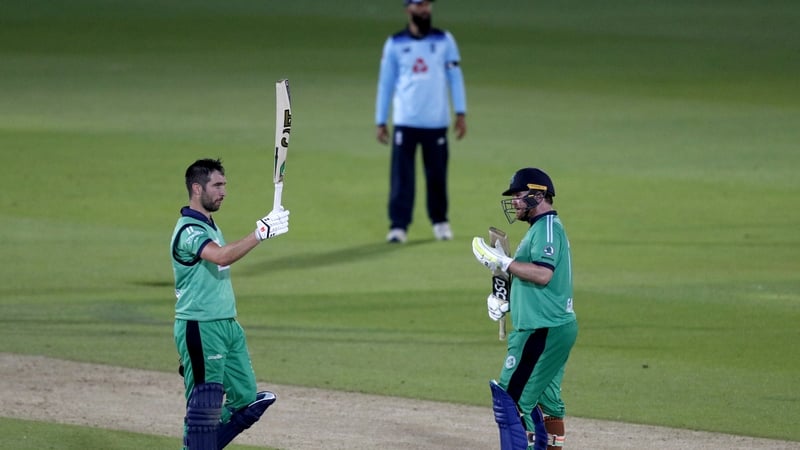 Andy Balbirnie (l) will captain Ireland