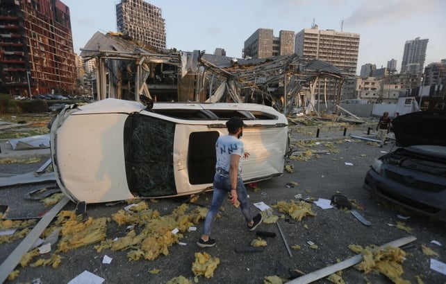 The explosion was the most powerful in years in Beirut, already reeling from an economic crisis and a surge in coronavirus infections