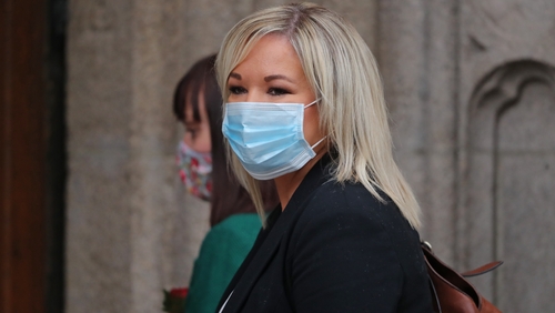 Deputy First Minister Michelle O'Neill - Reiterated Sinn Féin's call for alignment of measures on both sides of the border