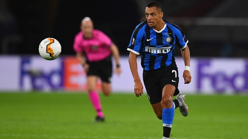 Sanchez has scored four goals in 29 appearances in all competitions for Inter this season