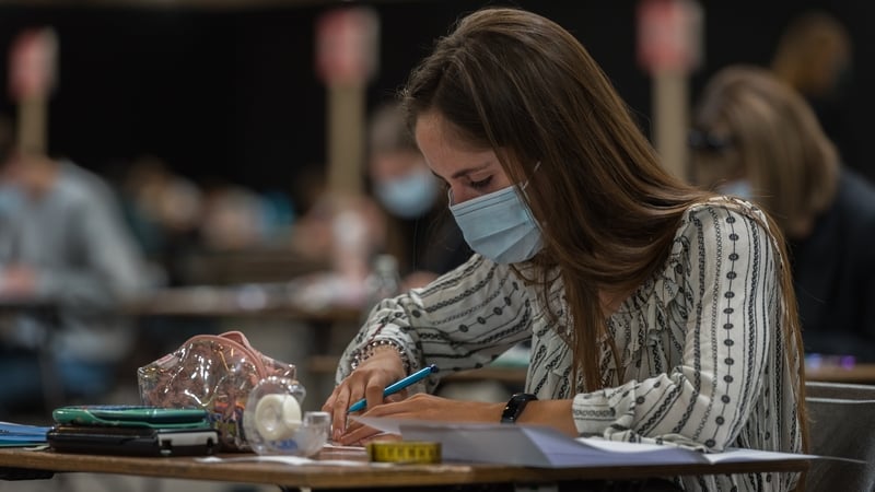 Third-level students will be advised to wear face coverings if they cannot maintain a distance of two metres during lectures