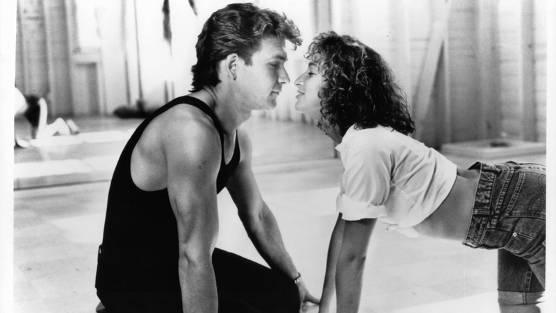 Patrick Swayze as Johnny Castle and Jennifer Grey as Frances 'Baby' Houseman in Dirty Dancing