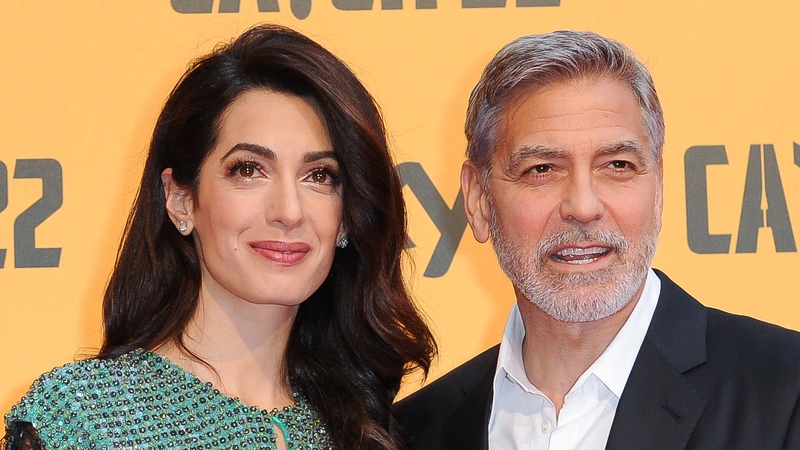 Amal and George Clooney