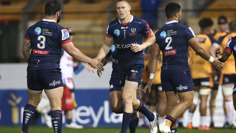 Reece Hodge helped himself to a brace of tries