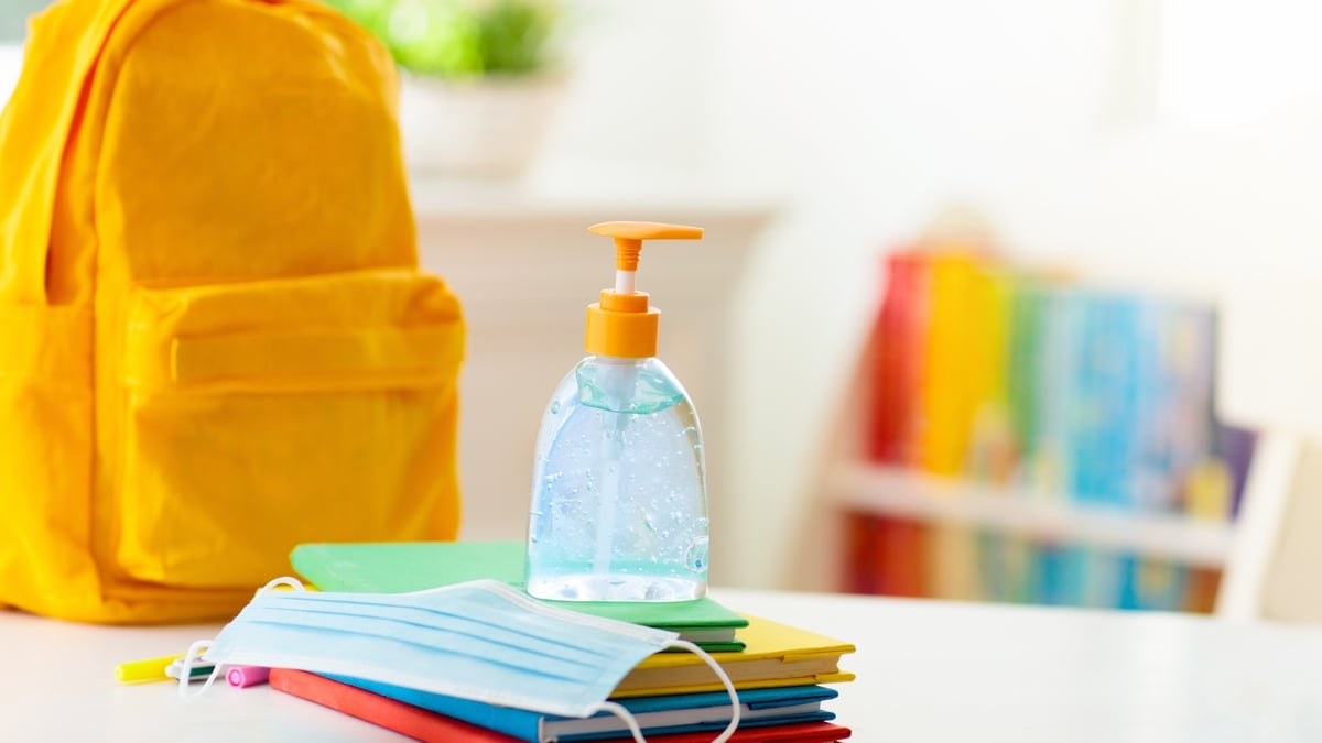 Hand sanitiser warning