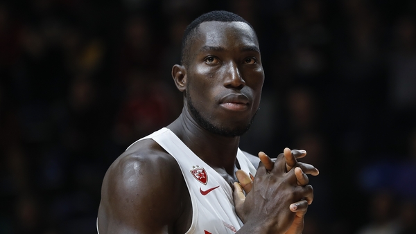 Ojo in action with Red Star Belgrade in November 2019