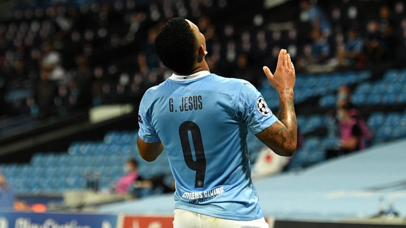 Jesus hasn't appeared since the opening day of the Premier League season