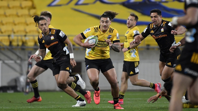 Peter Umaga-Jensen helped himself to a brace of tries