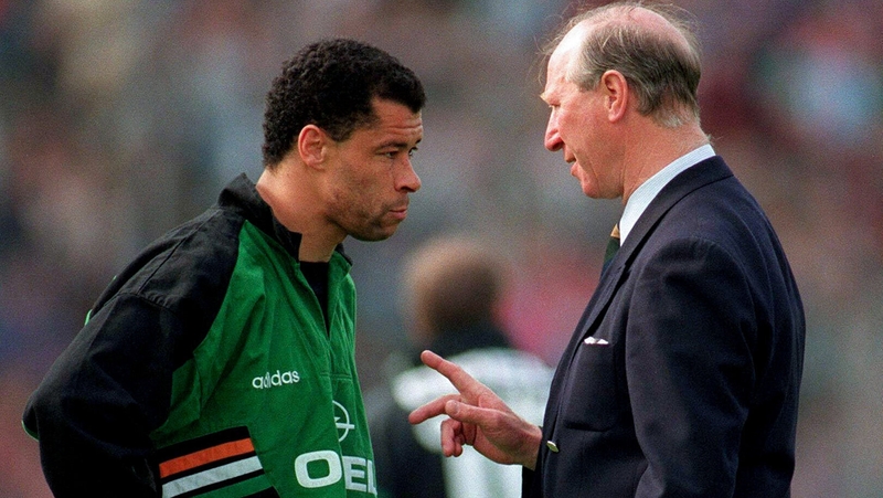 Paul McGrath and Jack Chalton