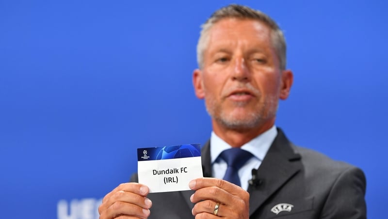Dundalk were paired with the Slovenian champions