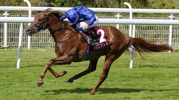 William Buick partnered Space Blues to victory in the Lennox Stakes at Goodwood 12 days ago