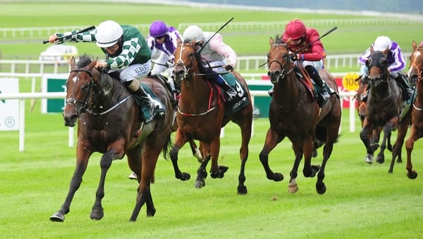 Lucky Vega improved considerably on his last run to land the Phoenix Stakes