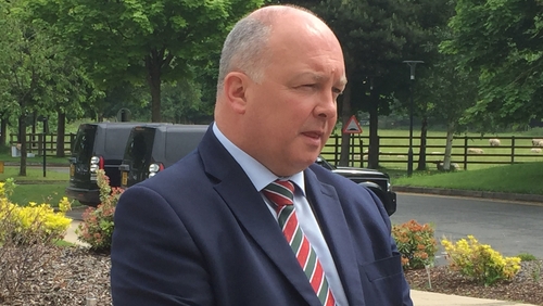 Mark Lindsay, chair of the Police Federation for Northern Ireland, said officers were sick of being used as 'punchbags' (file pic)