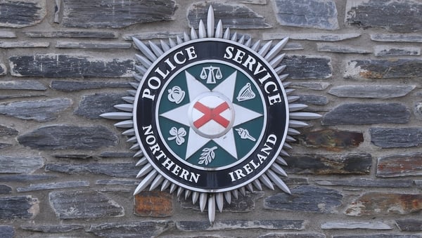 The motorcyclist died at the scene, the PSNI said