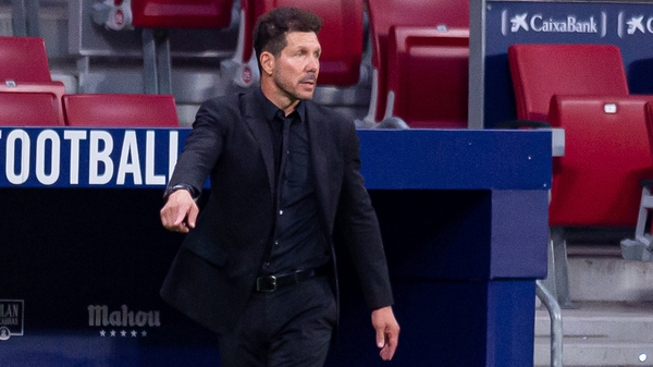 Atletico Madrid manager Diego Simeone