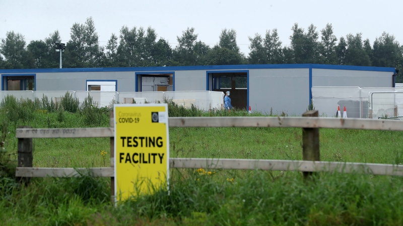 The 14-day incidence rate in Offaly is most pronounced in the Tullamore area, where it stands at 823 per 100,000 of population