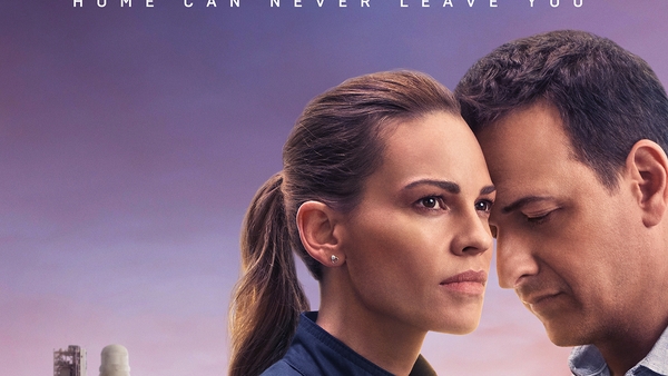 Hilary Swank and Josh Charles in Away