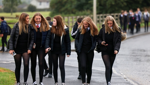 Students at Kelso High School were among the first to return to the classroom
