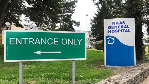 The man was pronounced dead at Naas General Hospital