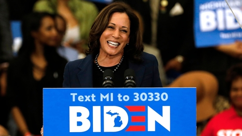 Joe Biden said Kamala Harris was one of the country's finest public servants