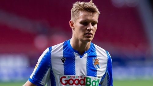 Martin Odegaard impressed at Real Sociedad