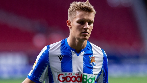Martin Odegaard impressed at Real Sociedad